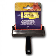 GEL PRESS Hard Rubber Brayer 6"